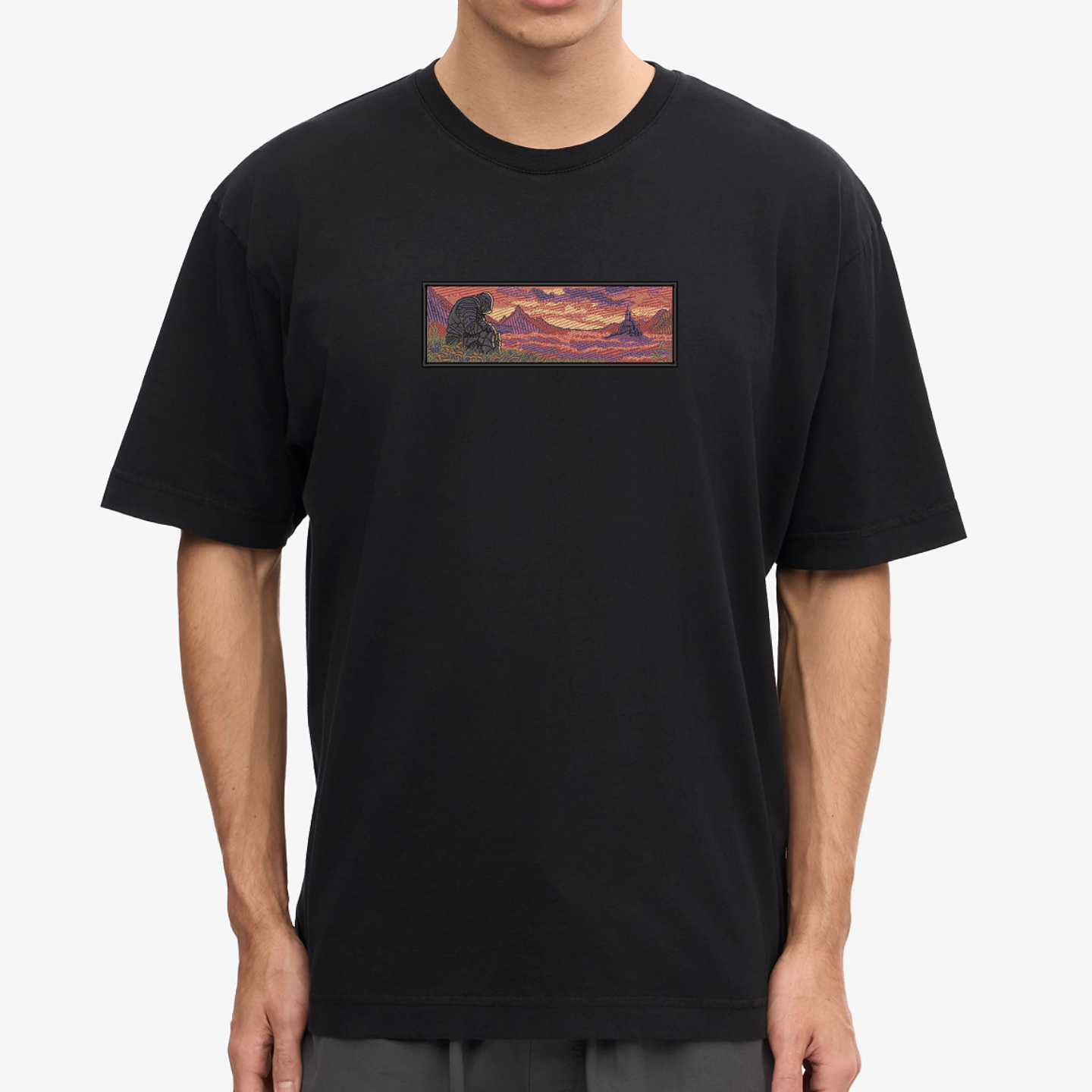 Dark Fantasy Unisex Oversized T-Shirt - The Last Breath