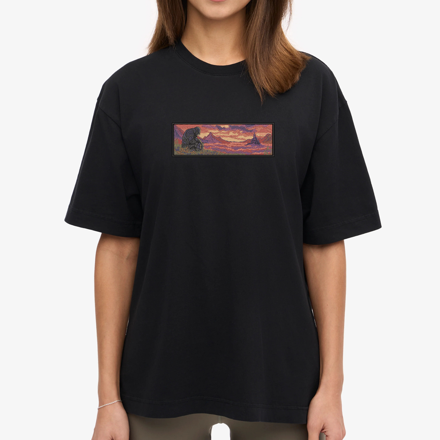 Dark Fantasy Unisex Oversized T-Shirt - The Last Breath